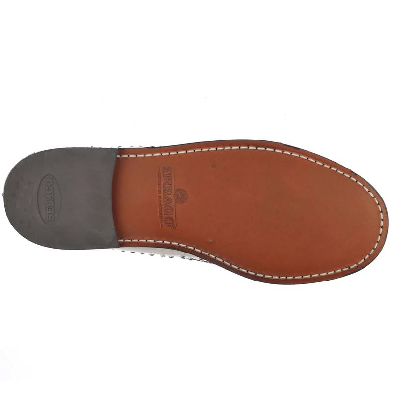 Sebago Dan Studs Loafer - White