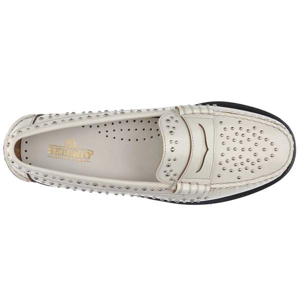 Sebago Dan Studs Loafer - White