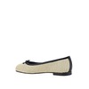 Manolo Blahnik Veralli 010 Ballerina Flats - Beige - Thumbnail 3
