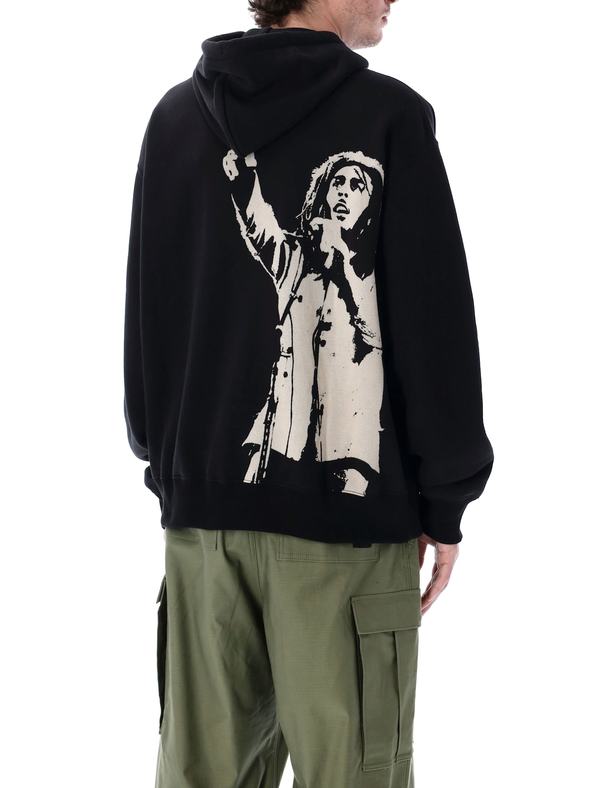 JUNYA WATANABE Bob Marley Hoodie - Black