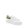 Alexander McQueen Crocodile Oversized Sneakers - White - Thumbnail 2