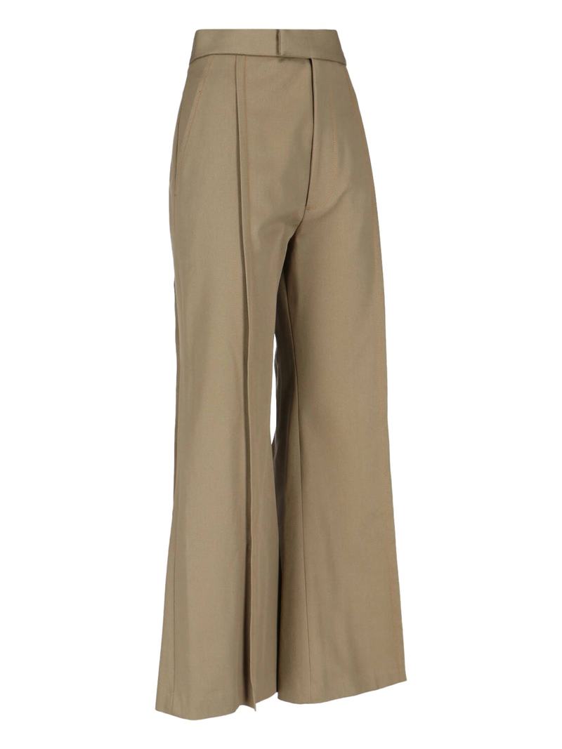 Vivienne Westwood Palazzo Pants With Pleats - Beige