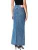 MARINE SERRE Moon Laser Denim Long Skirt - Denim - Thumbnail 2