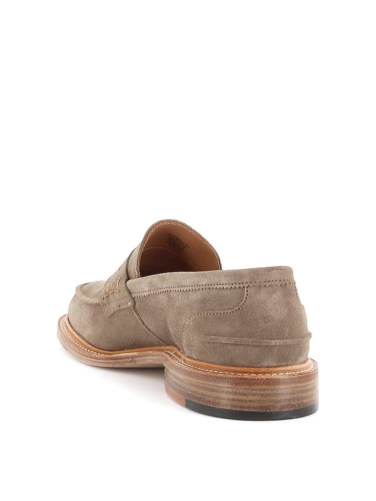 Tricker's James Penny Loafer - Visone Repello Suede - Image 4 of 5