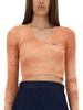 Vivienne Westwood Bea Cropped Top - Pink - Thumbnail 4