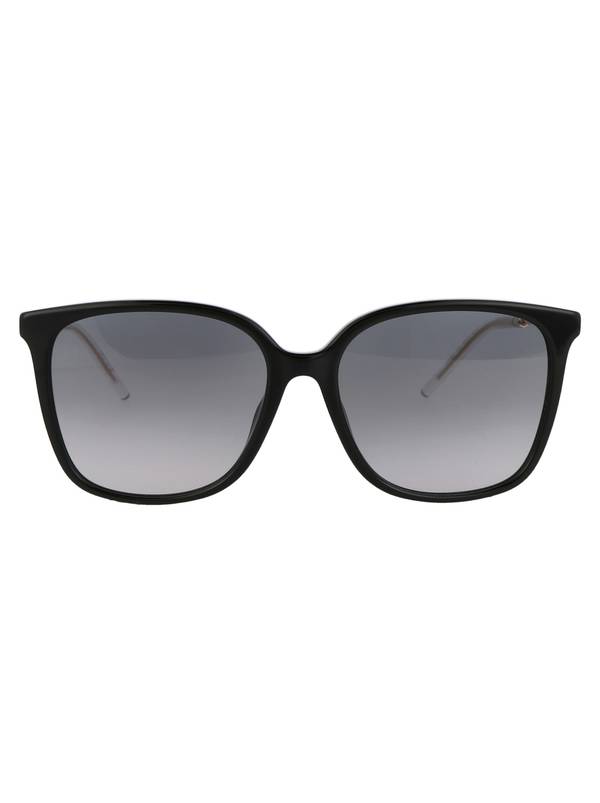 Kenzo Kz40150i Sunglasses - 01B Shiny Black / Gradient Smoke