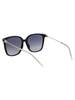 Kenzo Kz40150i Sunglasses - 01B Shiny Black / Gradient Smoke - Thumbnail 4