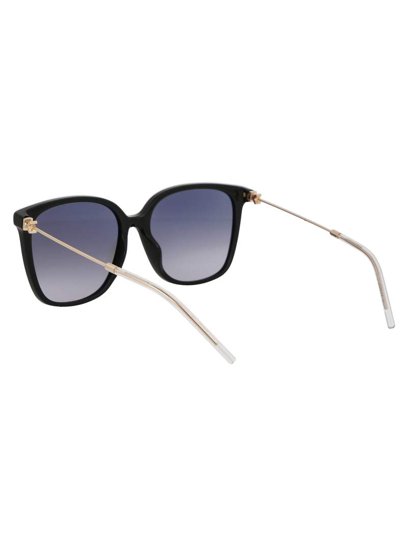Kenzo Kz40150i Sunglasses - 01B Shiny Black / Gradient Smoke