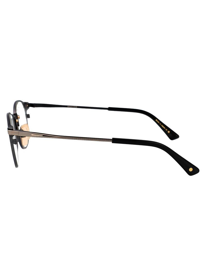 DITA Radicon Glasses - Black Iron- Yellow Gold W/ Clear