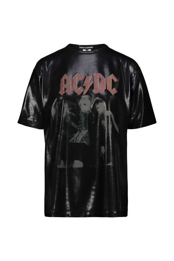 JUNYA WATANABE Ac-dc Print T-shirt - Black