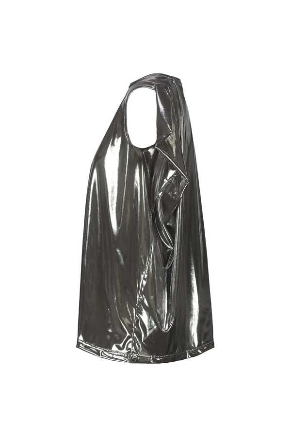 JUNYA WATANABE Sleeveless T-shirt - Silver