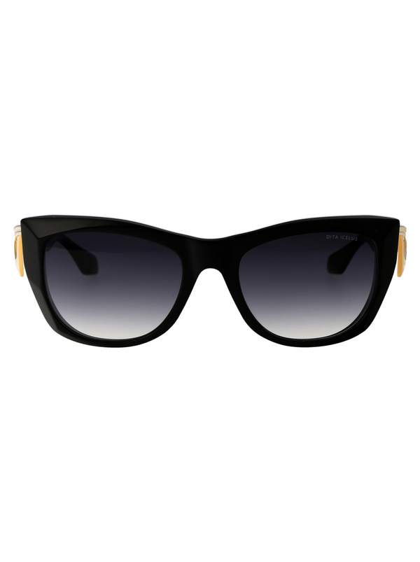 DITA Icelus Sunglasses - 001 Black Yellow Gold