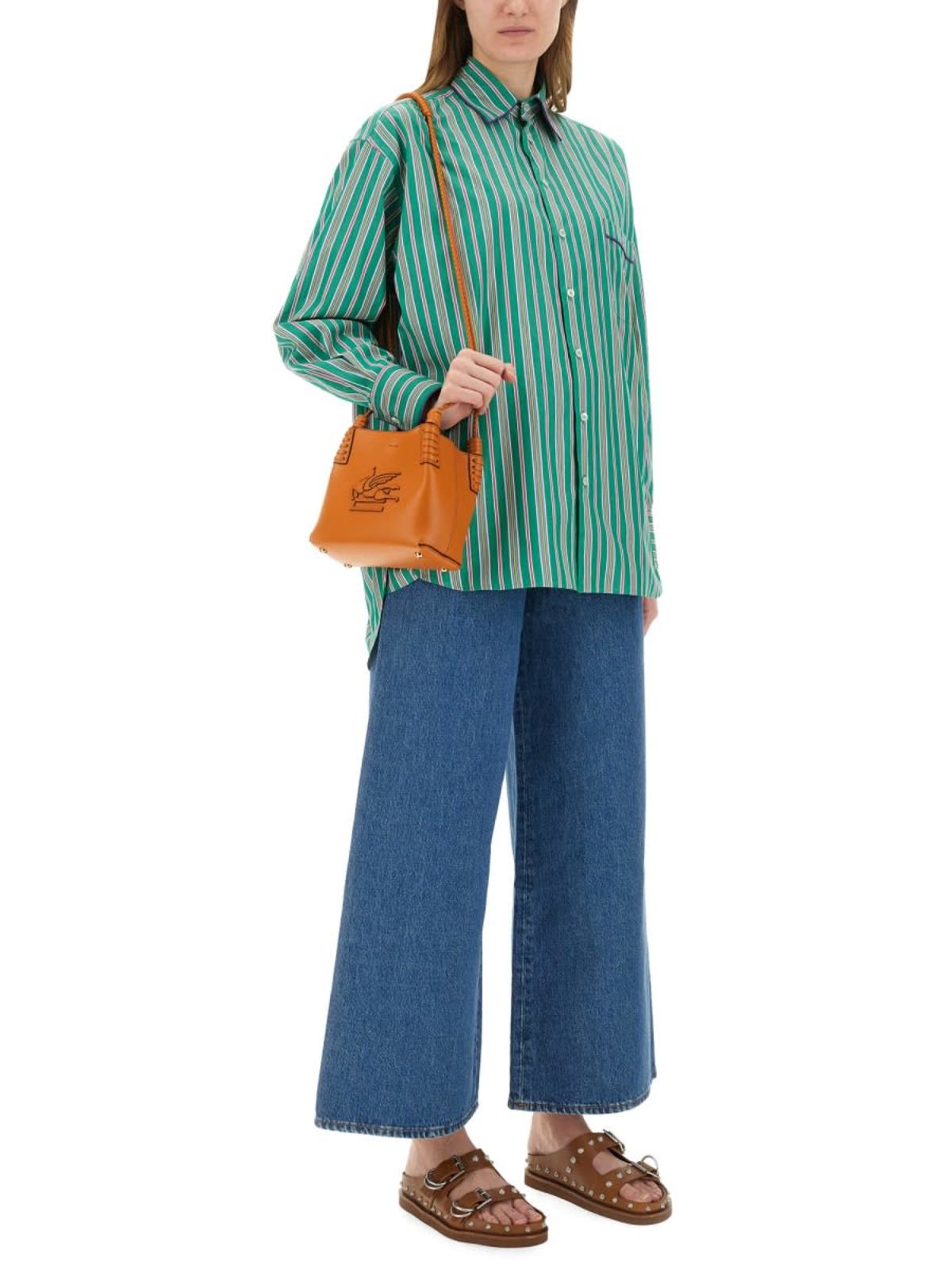 Etro Jacquard Shirt - Green - Image 2 of 4