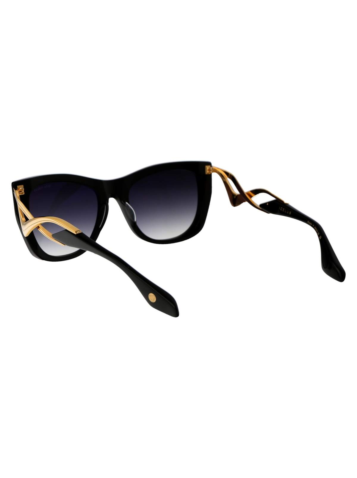 DITA Icelus Sunglasses - 001 Black Yellow Gold - Image 4 of 4