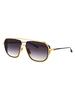 DITA Intracraft Sunglasses - Yellow Gold - Black Iron W/Grey To Clear Gradient - Thumbnail 2