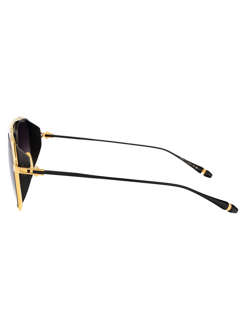 DITA Intracraft Sunglasses - Yellow Gold - Black Iron W/Grey To Clear Gradient