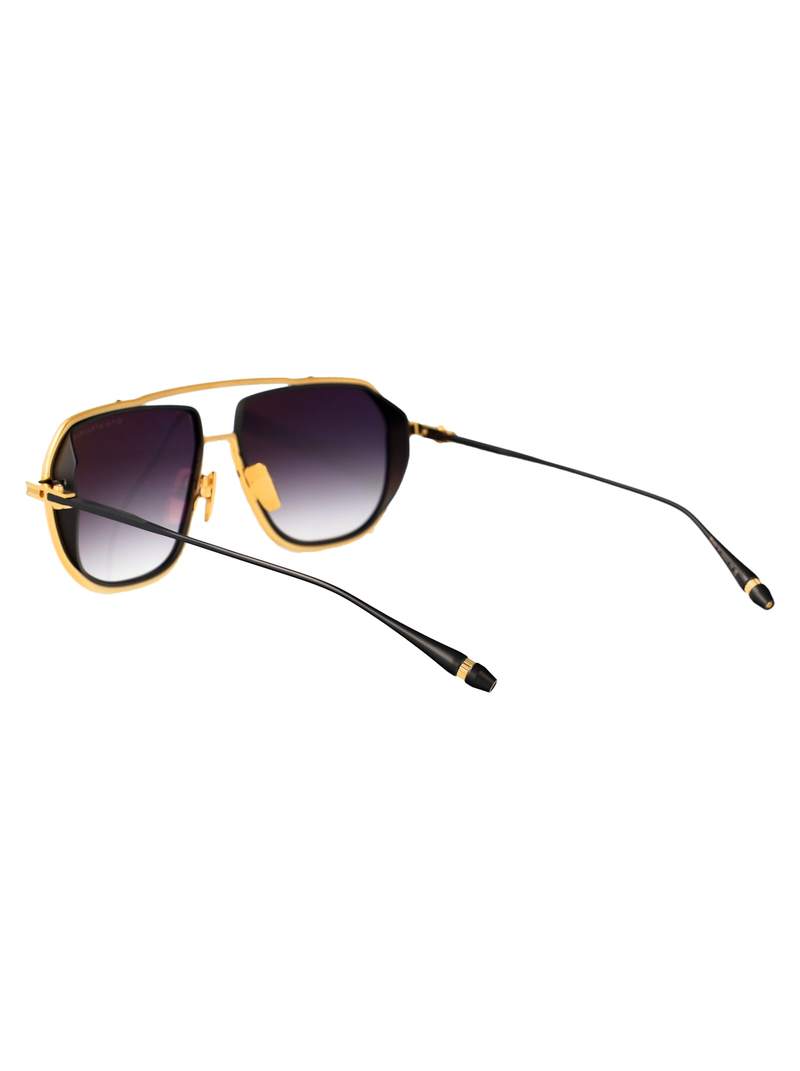 DITA Intracraft Sunglasses - Yellow Gold - Black Iron W/Grey To Clear Gradient