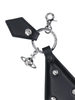 Vivienne Westwood Keychain With Maxi Orb Tab - Black - Thumbnail 3
