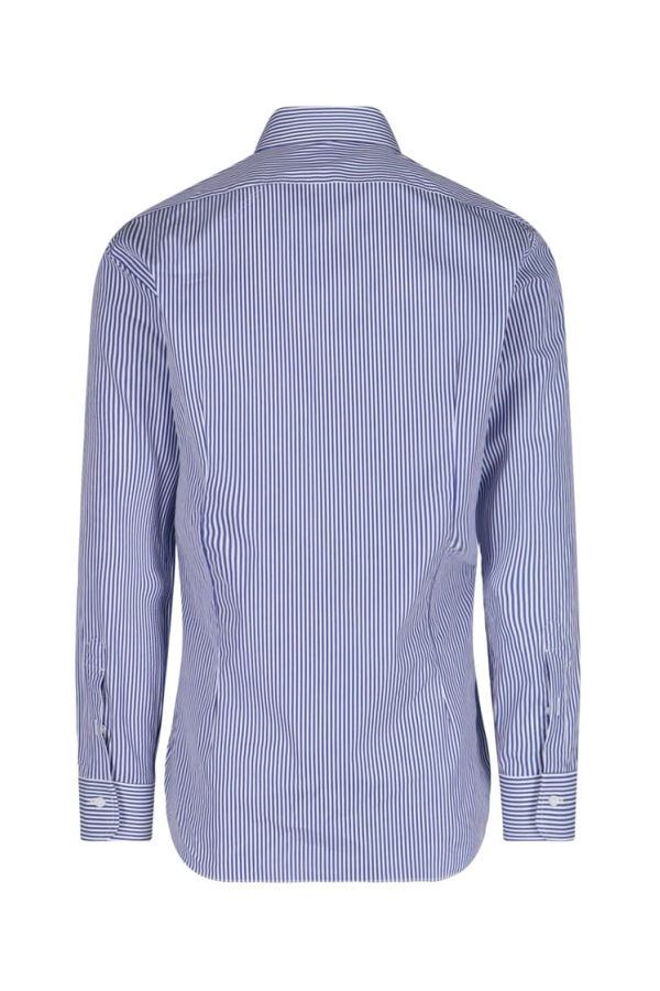 Barba Napoli I Striped Shirt - Blue