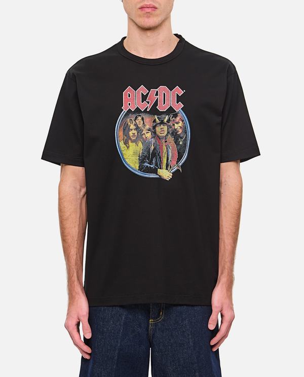 JUNYA WATANABE Ac/dc Printed T-shirt - Black