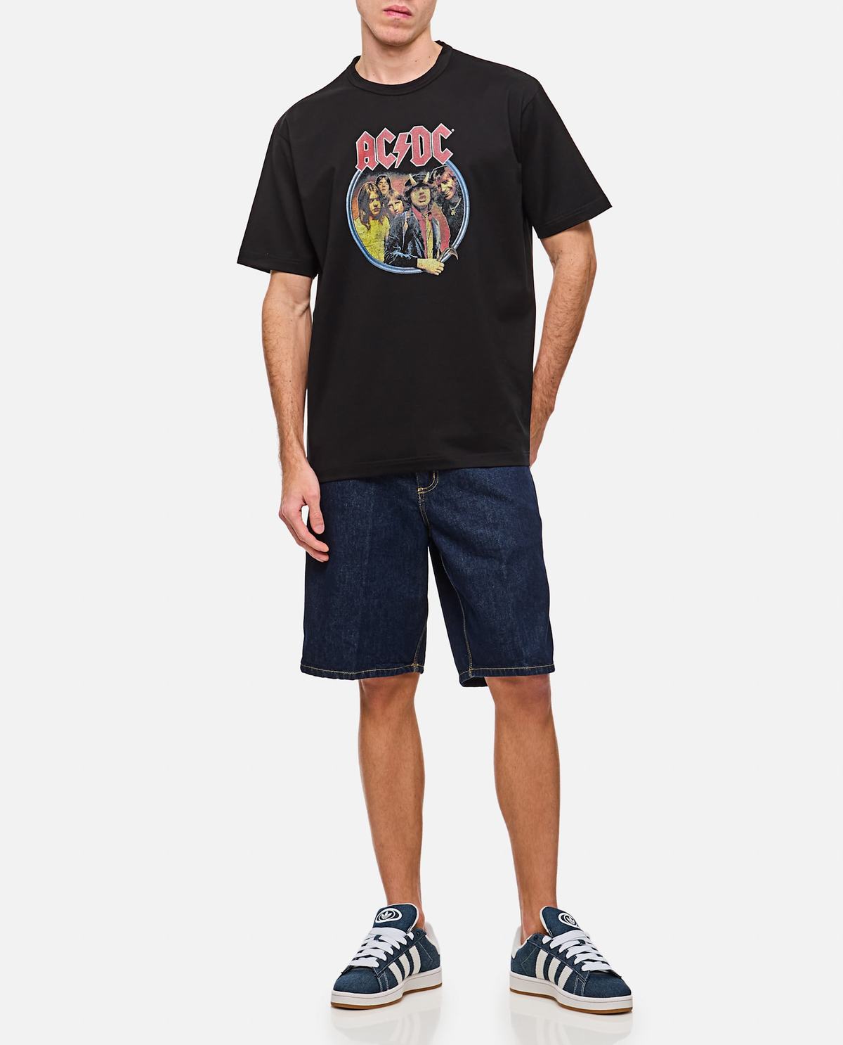 JUNYA WATANABE Ac/dc Printed T-shirt - Black - Image 2 of 4