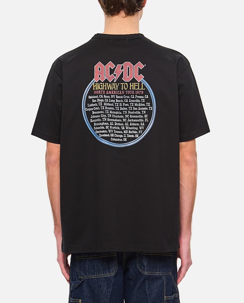 JUNYA WATANABE Ac/dc Printed T-shirt - Black