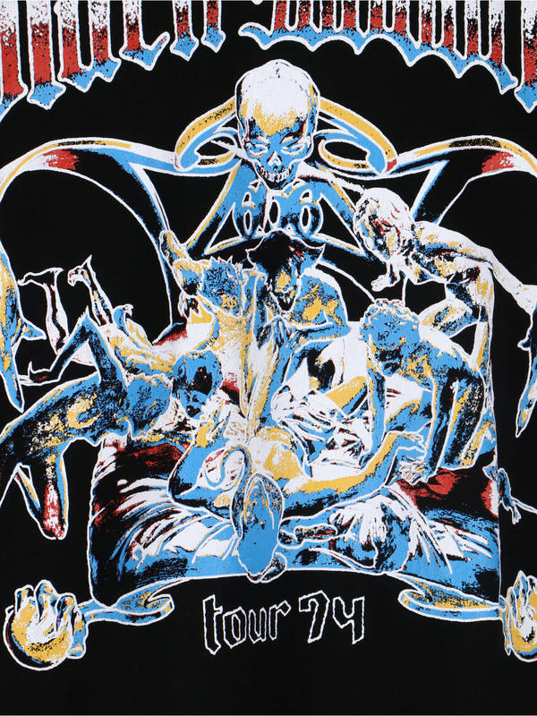 JUNYA WATANABE Black Sabbath T-shirt - Black