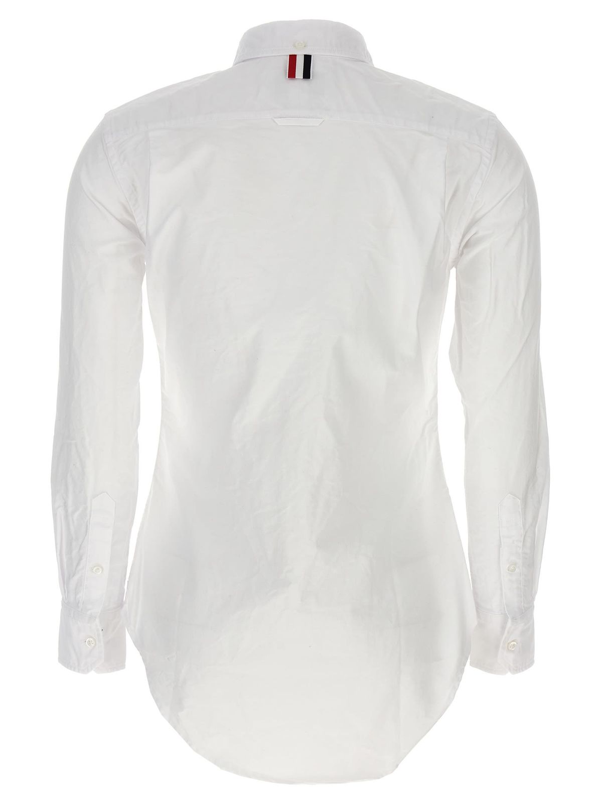 Thom Browne Oxford Cotton Shirt - White - Image 2 of 4