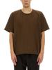 Uma Wang Cotton T-shirt - Brown - Thumbnail 1