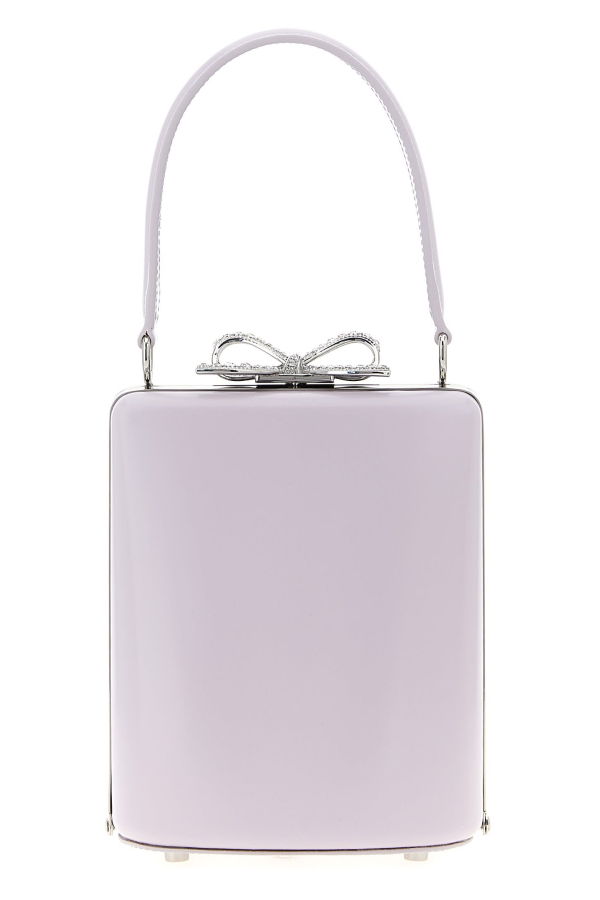 Self-Portrait Mini Bow Handbag - Lilac