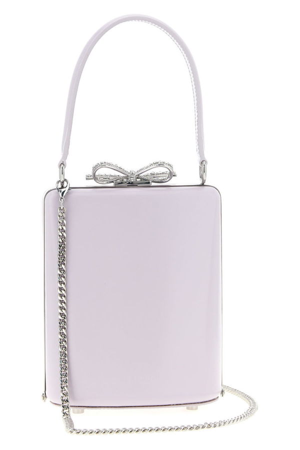 Self-Portrait Mini Bow Handbag - Lilac