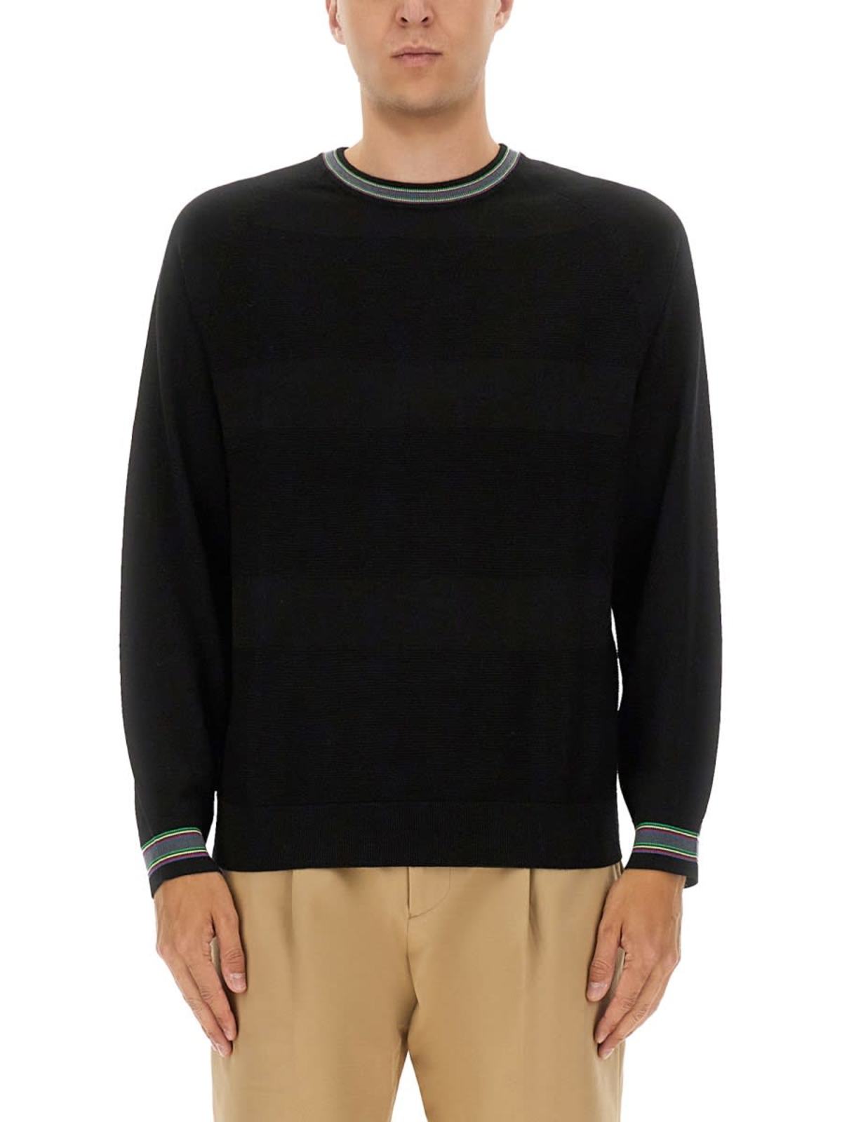 PAUL SMITH Wool And Cotton Sweater - Black - Image 1 of 4