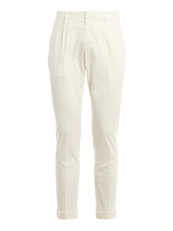 Dondup Gaubert Pinces Trousers - White