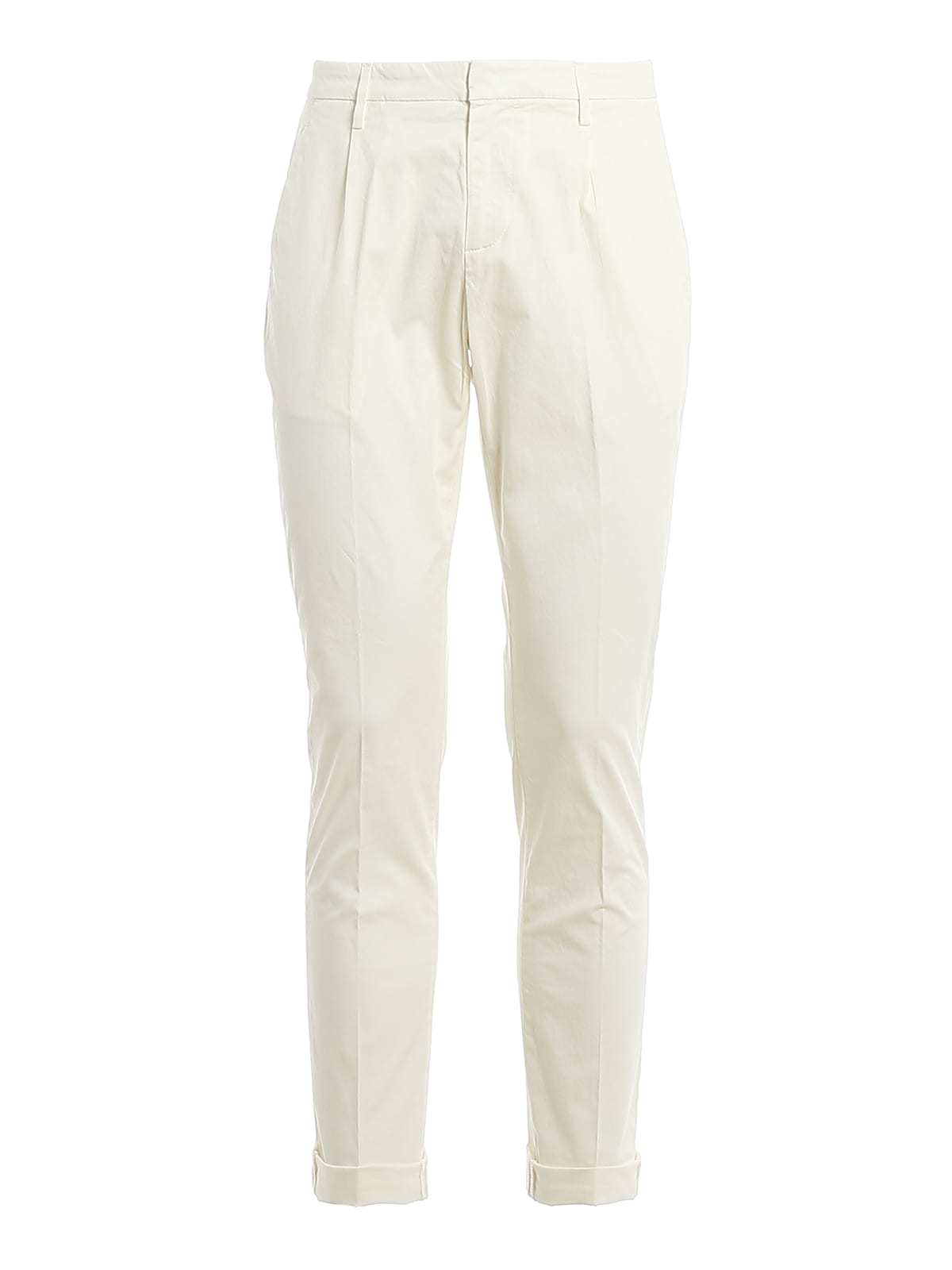 Dondup Gaubert Pinces Trousers - White - Image 1 of 3