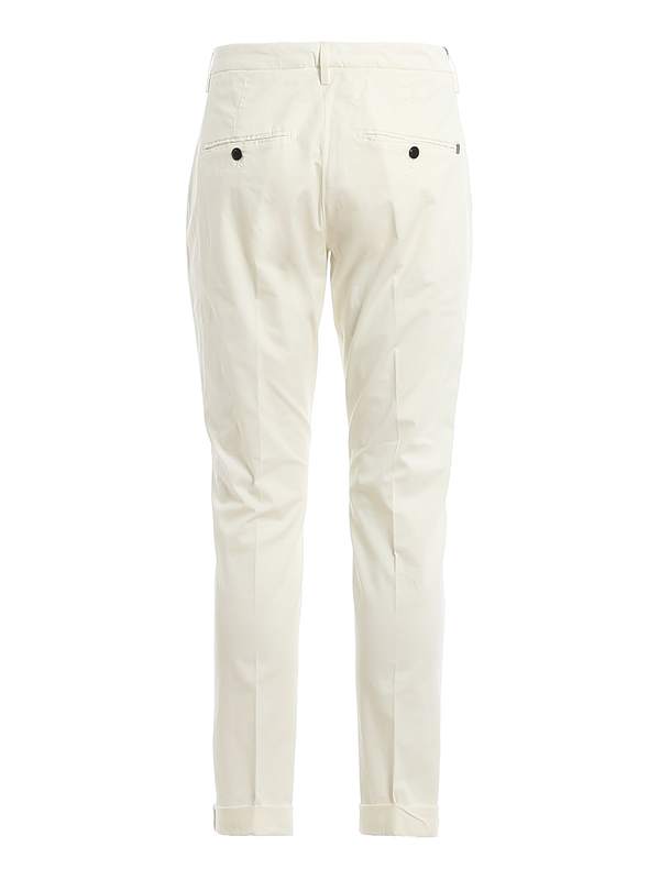 Dondup Gaubert Pinces Trousers - White