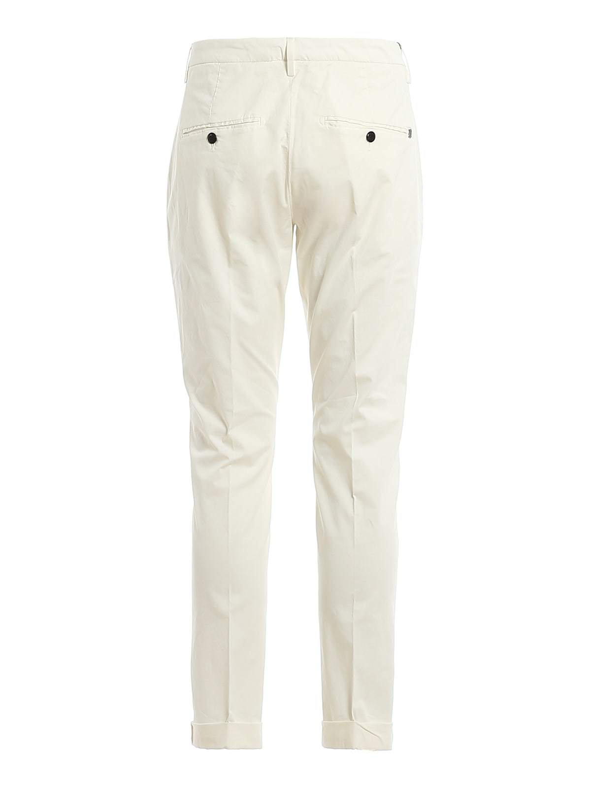 Dondup Gaubert Pinces Trousers - White - Image 2 of 3