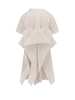sacai Dress With Draped Cotton Inserts On The Back - White - Thumbnail 2