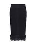 Self-Portrait Christopher Kane Residency Viscose Skirt - Black - Thumbnail 2