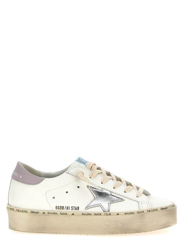 Golden Goose Hi Star Sneakers - Pink