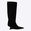 Paris Texas Nina Leather Boots - Black Carbone - Thumbnail 1