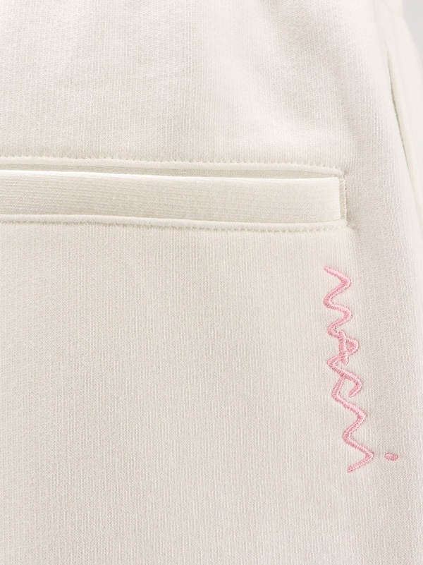 Marni Organic Cotton Jogger Trousers - White