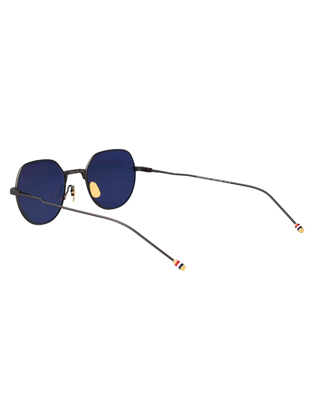 Thom Browne Ues935a-g0001 Sunglasses - Black Iron / 18K Gold Plate Titanium - Image 4 of 4
