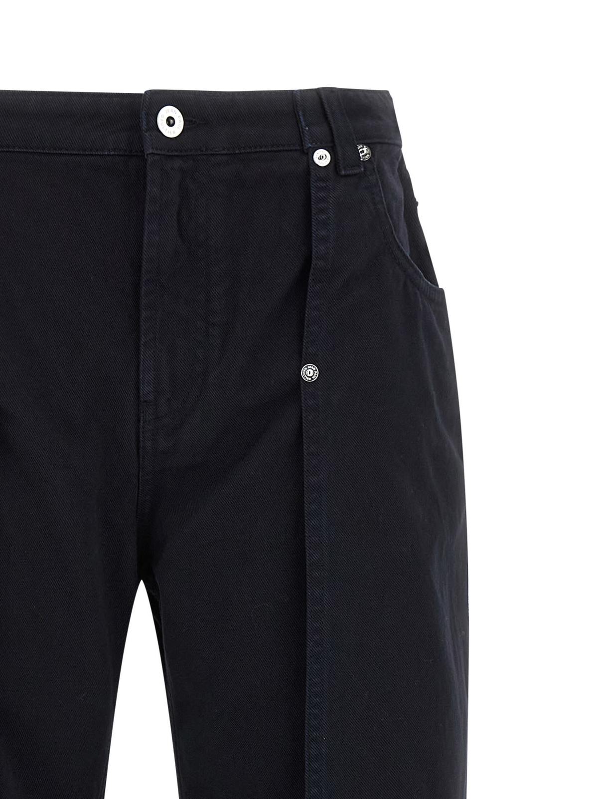 Jean Paul Gaultier The Snap-Button Denim Jeans - Blue - Image 3 of 4