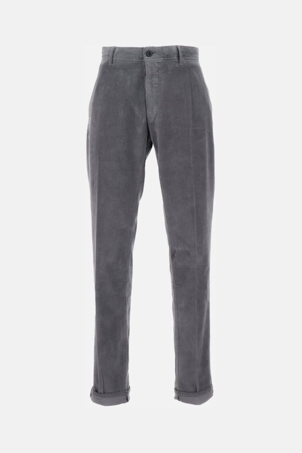 Incotex Velvet Trousers - Gray