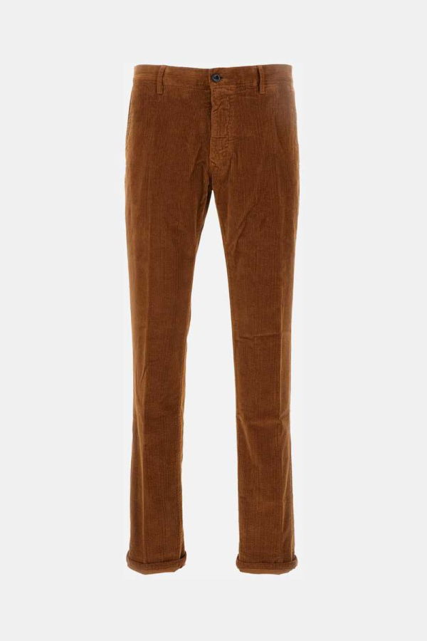 Incotex Velvet Trousers - Brown