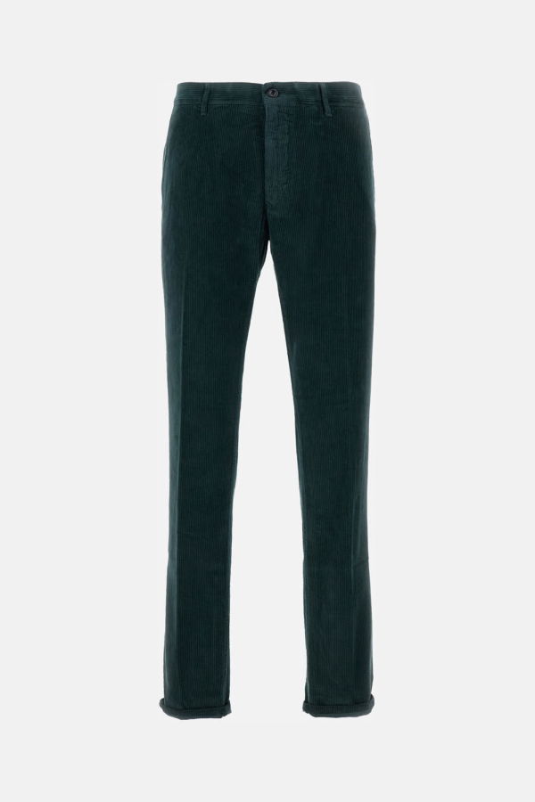 Incotex Velvet Trousers - Green