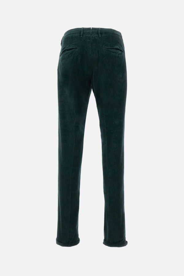 Incotex Velvet Trousers - Green
