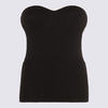 Jean Paul Gaultier Black Top - Black - Thumbnail 1