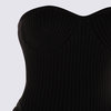 Jean Paul Gaultier Black Top - Black - Thumbnail 3