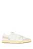 Lanvin Two-tone Leather and Fabric Clay Sneakers - White - Thumbnail 1